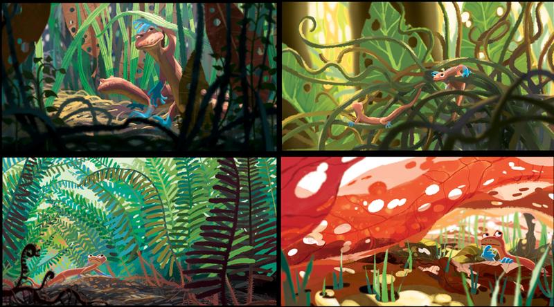 Illustration for article titled Fantastic Concept Art from the Pixar Film That Never Happened, Newt